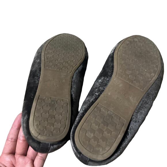 Birdies Starling Velvet Faux Fur Inner Loafers Flats Shoes Slip On 8.5 - Picture 3 of 6